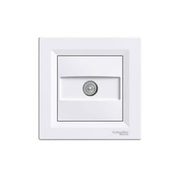 Schneider Electric - Prise tv simple Asfora - Schneider