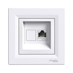 Prise de courant RJ45 Asfora - Schneider