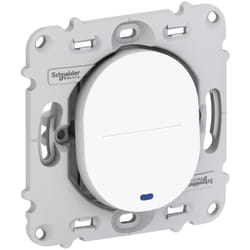 Schneider Electric - ovalis poussoir a fermeture led 10A sans plaque schneider S261276