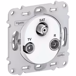 Ovalis - prise TV/R/SAT - sans plaque de finition - SCH S261461