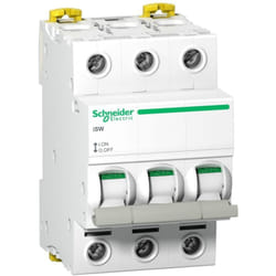 Schneider Electric - Acti9, iSW interrupteur-sectionneur 3P 40A 415VAC - A9S65340