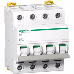 Description générale L'interrupteur-sectionneur Acti9 iSW de Schneider Electric permet de contrôler et d'isoler les circuits  ...