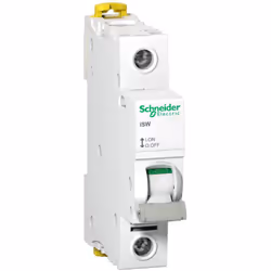 Acti9 iSW interrupteur-sectionneur 1 Pôle 63A 250VAC SCHNEIDER A9S65163 fonction de commutation - interrupteur on/off nombre  ...