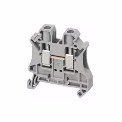 Borne à vis - passant - 2 points - 6mm² - gris Marca: Power