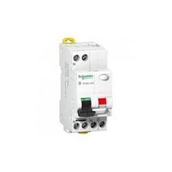 Schneider Electric - Disjoncteur détecteur d'arc électrique 16A 1P+N courbe c 3kA bornes vis Duoline D'clic schneider 20731