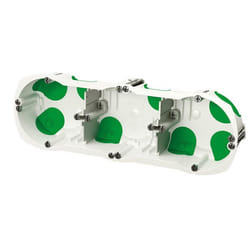 Boîte d’encastrement étanche MULTIFIX AIR avec vis 3 postes P 39mm - SCHNEIDER ELECTRIC - IMT35248