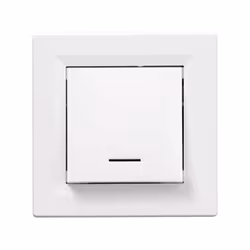 Description générale Le bouton poussoir lumineux Asfora de Schneider Electric est un interrupteur va-et-vient élégant et fonc ...