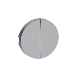 Odace Alu, enjoliveur seul double va-et-vient, double poussoir, vv + poussoir (S530614)