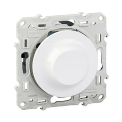 Schneider Electric - Odace - variateur universel - Blanc - led (S520512-19)