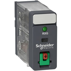 Schneider Electric - Zelio Relay rxg - relais interface - embrochab - test - del - 1OF - 10A - 230VAC (RXG12P7)
