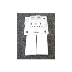 Schneider Electric - Interrupteur volets roulants pose saillie (sans cadre) blanc polaire Alrea