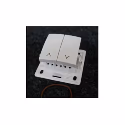 Poussoir volets roulants pose saillie (sans cadre) blanc polaire Alrea SCHNEIDER ALB61199P ALREA Tarif année2019 SCHALB61199P