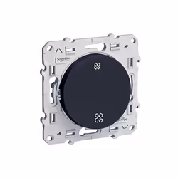 Description du produit Odace - Va-et-vient - anthracite - Fixation par vis - 3 bornes sans vis - 10 AX - 250 V CA 50/60 Hz -  ...