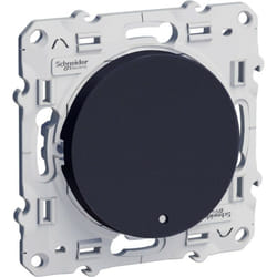 Schneider Electric - va-et-vient lumineux odace anthracite 10a 'a vis