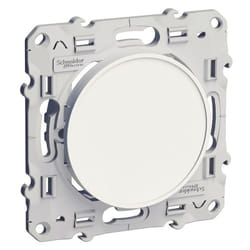Schneider Electric - Odace - Obturateur anthracite - Fixation par vis (S540666)