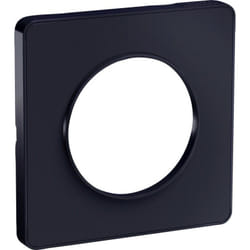 Schneider Electric - Odace Touch- plaque de finition 1 poste - Anthracite (S540802)