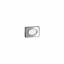 Odace - Touch - plaque - anthracite et aluminium brossé - 1 poste - qté 10 - Vente par quantité indivisible de 1 - H 85mm - L ...