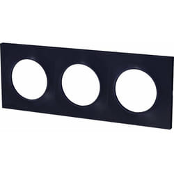 SCHNEIDER ELECTRIC Plaque triple Odace styl, anthracite