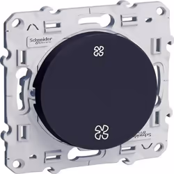 Interrupteur VMC sans position arrêt à vis anthracite Odace La gamme d'appareillages Odace de Schneider Electric est une gamm ...