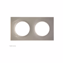 Caractéristiques de la plaque Odace Styl Plaque de finition de la gamme Schneider Odace Styl - 2 postes. Hauteur de la plaque ...