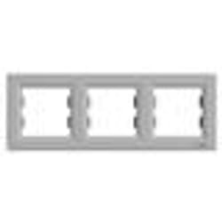 Cade de finition - SCHNEIDER ELECTRIC - Asfora - Aluminium - 3 postes - IP20