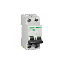 Disjoncteur 2A 2P courbe c 10kA 500V dc bornes vis C60H Multi9 schneider M9U21202