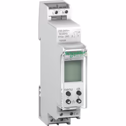 Acti9 IHP+ Inter horaire compact 1 canal 24h/7j réserve marche 84 commutations SCHNEIDER CCT15838 Acti9 IHP+ - Inter horaire ...