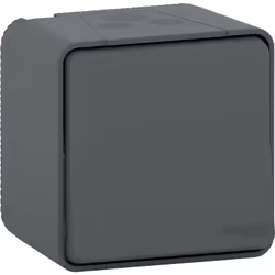 bouton poussoir gris saillie mureva styl ip55 ik08/bouton poussoir gris saillie mureva styl ip55 ik08+bouton poussoir gris sa ...