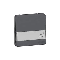 Schneider Electric - pulsador con portaetiqueta IP55 gris MUR34029
