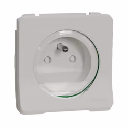 Mureva Styl - Prise de courant - Standard français - mécanisme seul - 2P+T - 16A 250VCA - de 1 à 2,5 mm² - blanc RAL 9003 - N ...