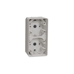 Schneider Electric - schneider mureva styl boite 2 postes verticale saillie IP55 blanc - MUR39912