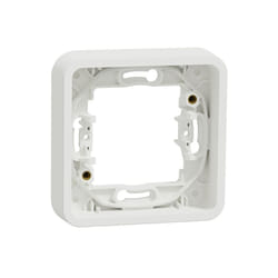 Schneider Electric - cadre encastré mureva styl schneider 1 poste - blanc MUR39107