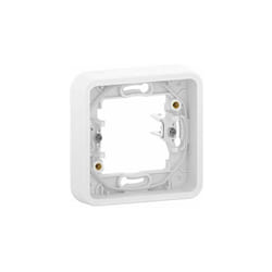 Schneider Electric - MUR39108 cadre 1 poste avec griffes blanc