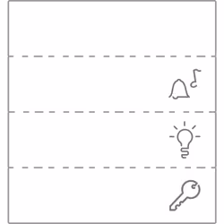 Présentation Lot de 10 étiquettes Mureva Styl - Schneider Electric - Ces étiquettes sont adaptées aux fonctions Mureva Styl a ...