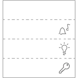 Schneider Electric - Lot de 10 étiquettes Mureva Styl MUR34004