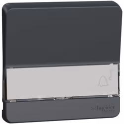 Mureva Styl Enjoliveur porte étiquette lumineux IP55 IK08 gris SCHNEIDER MUR34203Mureva Styl Enjoliveur porte étiquette pour ...