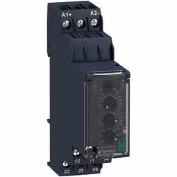 Relais de contrôle de tension Zelio Control - 2OF (inverseur) - Schneider Electric RM22UB34 Ce relais de contrôle fait partie ...
