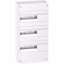 Description générale Ce coffret électrique Resi9 de Schneider Electric est un modèle en saillie, conçu pour regrouper les app ...