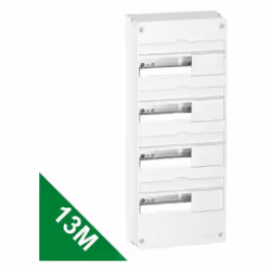 Description générale Le coffret en saillie Resi9 de Schneider Electric est conçu pour accueillir des appareils de commande, d ...