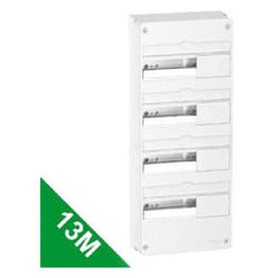 Schneider Electric - Coffret électrique 52 Modules - 4 Rangées de 13 modules R9H13404