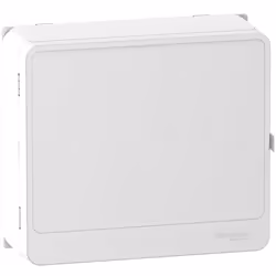 Description générale L'habillage et porte RESI9 de Schneider Electric est un accessoire d'enveloppe conçu pour protéger un pa ...