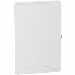 Resi9 Porte Styl blanche pour tableau électrique 4 rangées 13 modules - SCHNEIDER - R9H13424