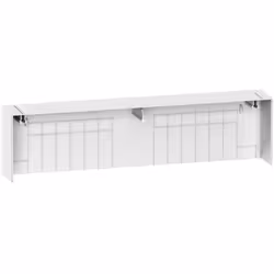 Resi9 - Embout de goulotte - Largeur 13 modules - NF EN 50085-2-1 NFC 15-100 - Tenue au feu 750°C conforme à EN/IEC 60695-2-1 ...