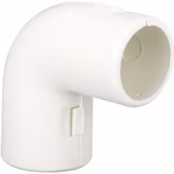 Mureva Tube équerre pour conduit rigide Ø20mm blanc polaire SCHNEIDER IMT42920 Mureva TUBE coude intérieur/extérieur PVC (chl ...