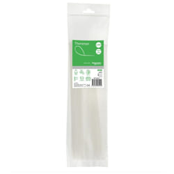 Schneider Electric - Lot de 100 colliers de serrage 300x3.6mm incolore pour cable ø 3.5mm à 84mm usage interieur Thorsman