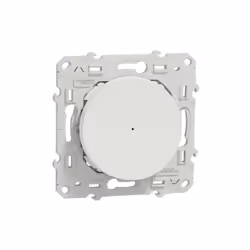 Wiser Odace - bouton poussoir - 10A - zigbee - blanc - permet de gérer la lumiere en commande manuelle mais également via un  ...