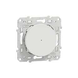 Schneider Electric - Wiser Odace - bouton poussoir - 10A - zigbee - blanc (S520530W)