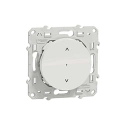 Schneider Electric - Wiser Odace - interrupteur volet-roulant - 4A - zigbee - blanc (S520567W)