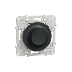 Schneider Electric - Wiser Odace - variateur rotatif led - 2 fils - zigbee - anthracite (S540513W)