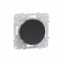 Wiser Odace - interrupteur volet-roulant - 4A - zigbee - anthracite - permet de gérer les volets roulants en commande manuell ...